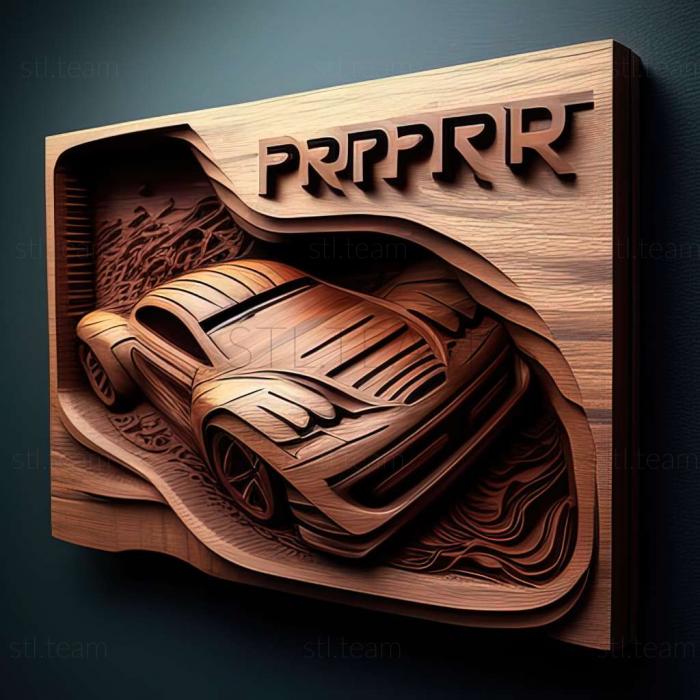 3D model Ridge Racer Driftopia game (STL)